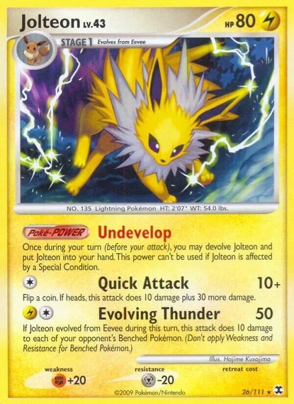 Jolteon 「RR 26/111」「EN」