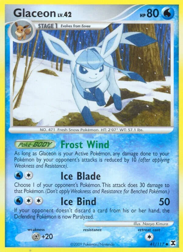 Glaceon 「RR 41/111」「EN」