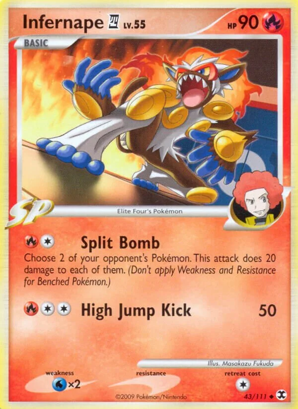 Infernape E4 「RR 43/111」「EN」