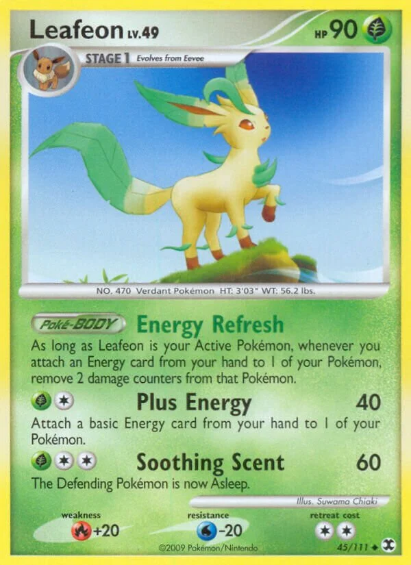 Leafeon 「RR 45/111」「EN」