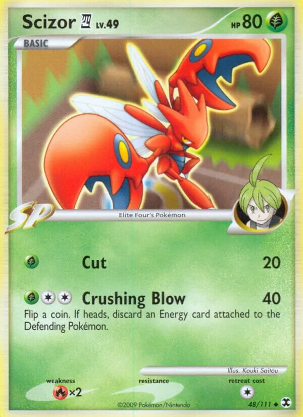Scizor E4 「RR 48/111」「EN」