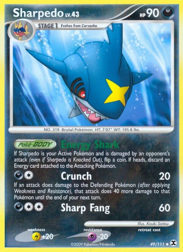 Sharpedo 「RR 49/111」「EN」