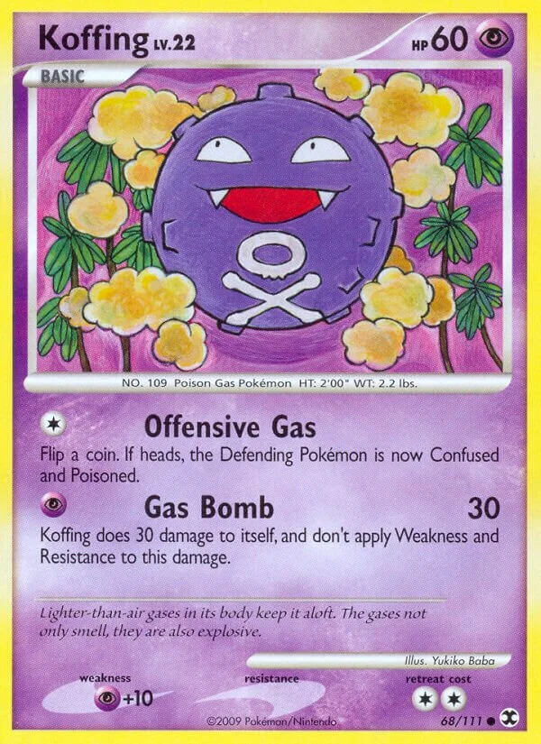 Koffing 「RR 68/111」「EN」