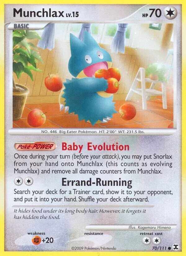 Munchlax 「RR 70/111」「EN」
