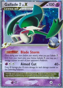 Gallade E4 LV.X 「RR 106/111」「EN」