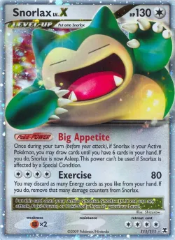 Snorlax LV.X 「RR 111/111」「EN」
