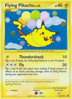 Flying Pikachu 「RR 113/111」「EN」