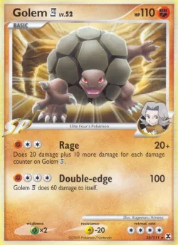 Golem E4 #23/111 · Pokémon