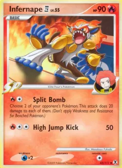 Infernape E4 #43/111 · Pokémon