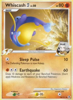 Whiscash E4 #54/111 · Pokémon