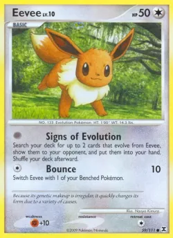 Eevee #59/111 · Pokémon