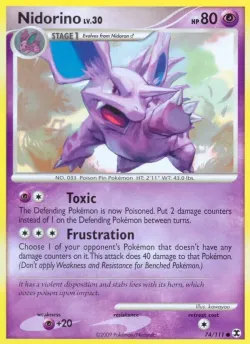 Nidorino 「RR 74/111」「EN」