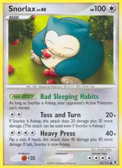 Snorlax 「RR 81/111」「EN」