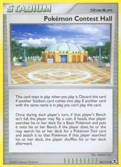 Pokémon Contest Hall 「RR 93/111」「EN」