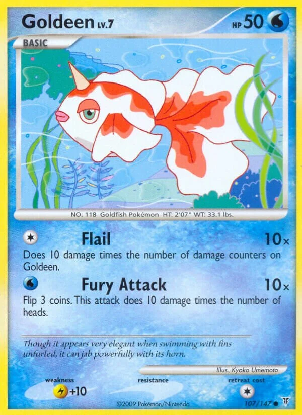 Goldeen 「SV 107/147」「EN」