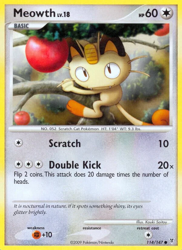 Meowth 「SV 114/147」「EN」
