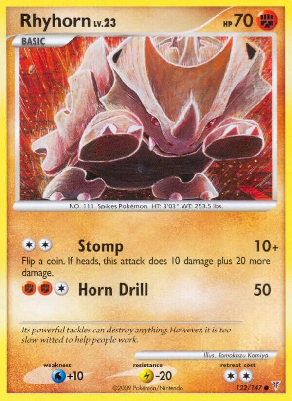 Rhyhorn 「SV 122/147」「EN」