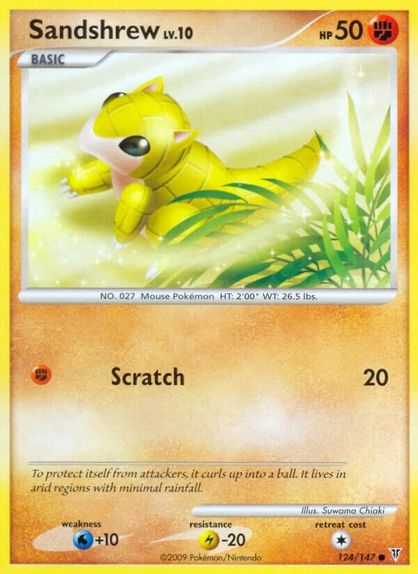 Sandshrew 「SV 124/147」「EN」