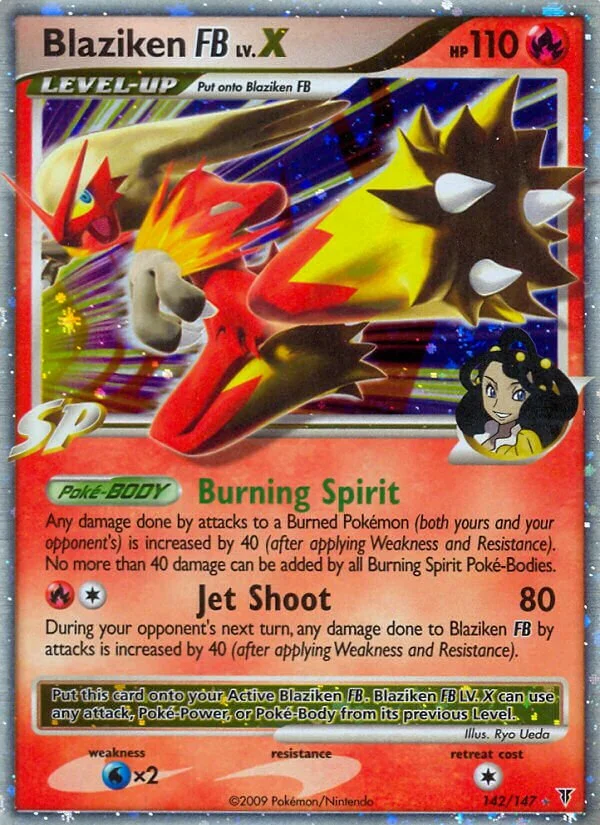 Blaziken FB LV.X 「SV 142/147」「EN」