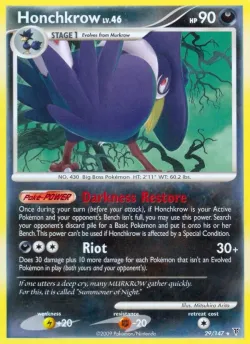 Honchkrow #29/147 · Pokémon