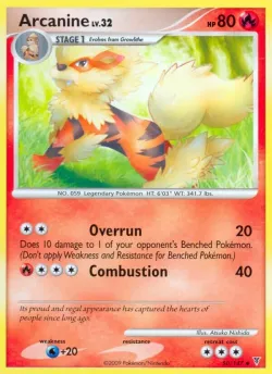 Arcanine #50/147 · Pokémon