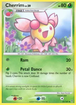 Cherrim #55/147 · Pokémon