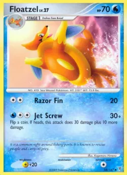 Floatzel #58/147 · Pokémon