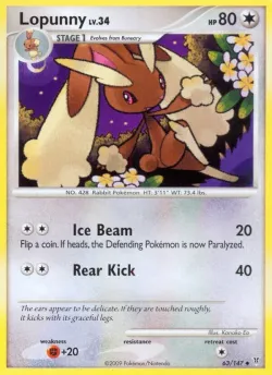 Lopunny #63/147 · Pokémon
