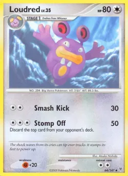 Loudred #64/147 · Pokémon