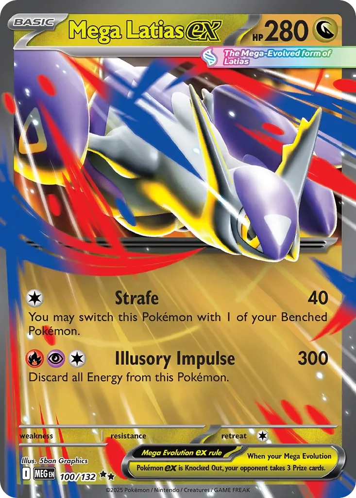 Mega Latias ex 「PLAY_POKEMON_PRIZE_PACK_SERIES_EIGHT 100/132」「EN」