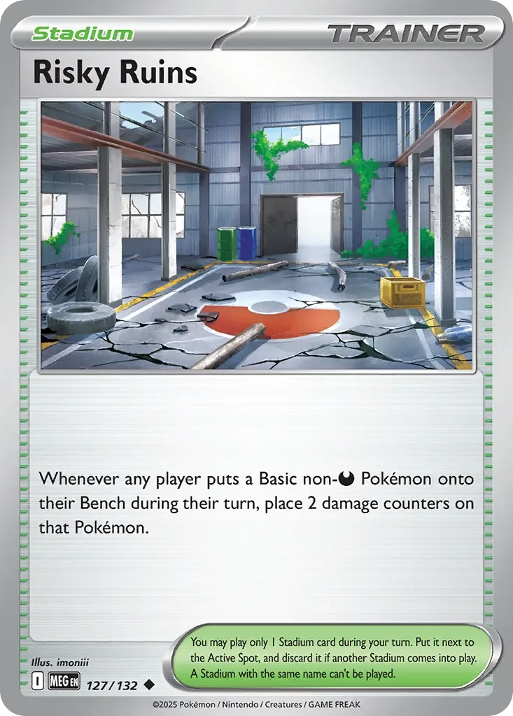 Risky Ruins 「PLAY_POKEMON_PRIZE_PACK_SERIES_EIGHT 127/132」「EN」