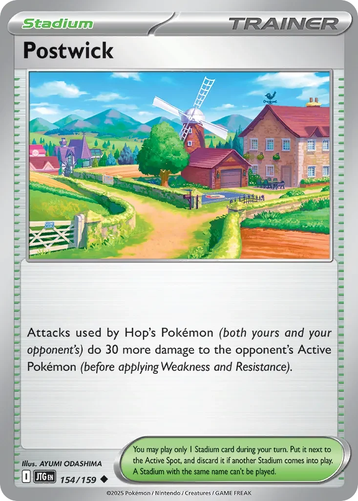 Postwick 「PLAY_POKEMON_PRIZE_PACK_SERIES_EIGHT 154/159」「EN」