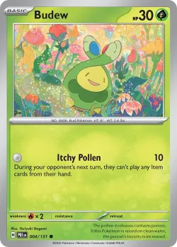 Budew 「PLAY_POKEMON_PRIZE_PACK_SERIES_EIGHT 004/131」「EN」