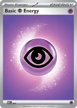 Basic Psychic Energy 「PLAY_POKEMON_PRIZE_PACK_SERIES_EIGHT 005」「EN」