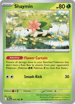 Shaymin 「PLAY_POKEMON_PRIZE_PACK_SERIES_EIGHT 010/182」「EN」