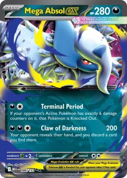 Mega Absol ex 「PLAY_POKEMON_PRIZE_PACK_SERIES_EIGHT 086/132」「EN」