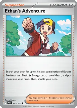 Ethan's Adventure 「PLAY_POKEMON_PRIZE_PACK_SERIES_EIGHT 165/182」「EN」