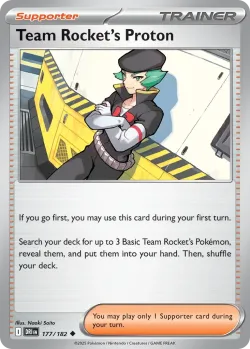 Team Rocket's Proton 「PLAY_POKEMON_PRIZE_PACK_SERIES_EIGHT 177/182」「EN」