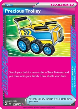 Precious Trolley 「PLAY_POKEMON_PRIZE_PACK_SERIES_EIGHT 185/191」「EN」