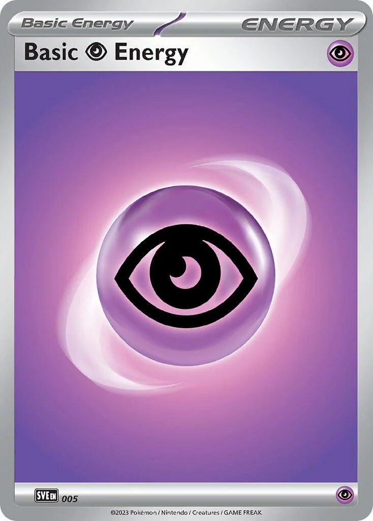Basic Psychic Energy 「PLAY_POKEMON_PRIZE_PACK_SERIES_FIVE 005」「EN」