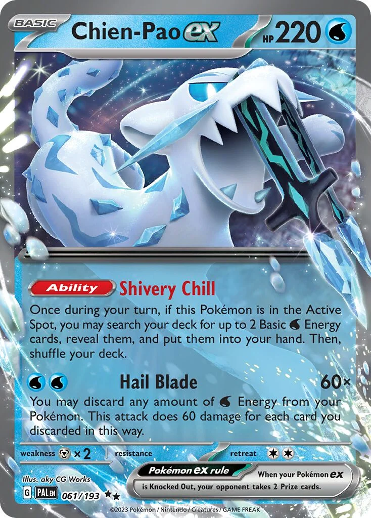 Chien-Pao ex 「PLAY_POKEMON_PRIZE_PACK_SERIES_FIVE 061/193」「EN」