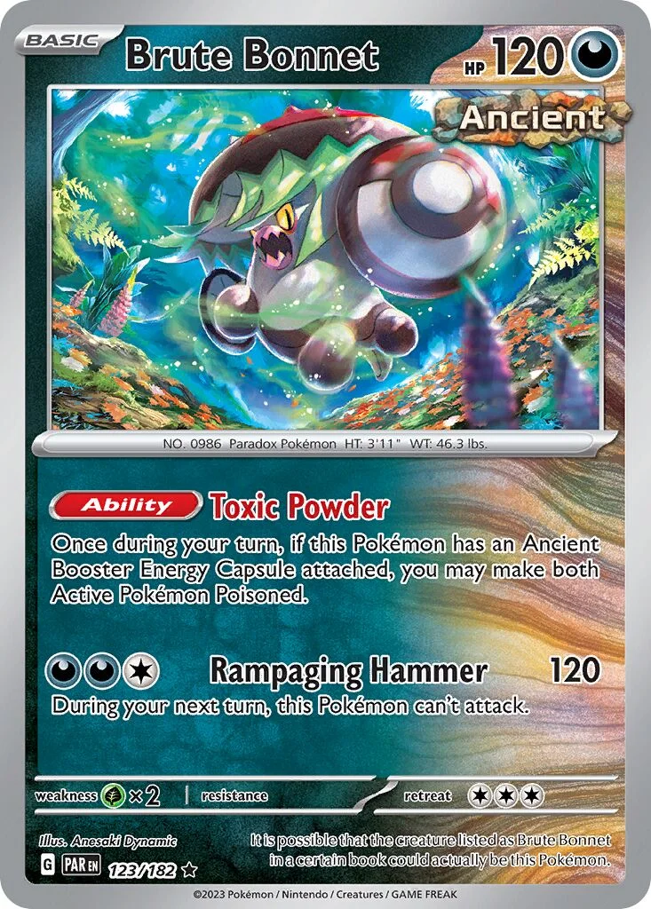 Raging Bolt ex 「PLAY_POKEMON_PRIZE_PACK_SERIES_FIVE 123/162」「EN」