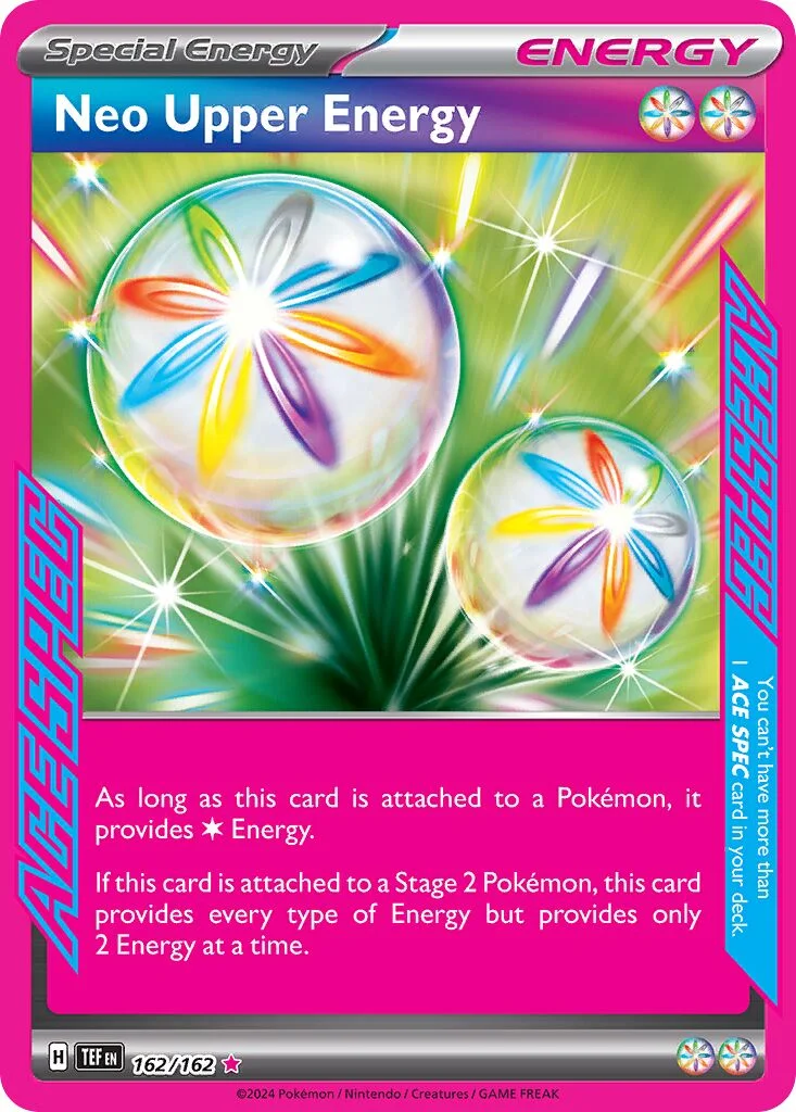 Neo Upper Energy 「PLAY_POKEMON_PRIZE_PACK_SERIES_FIVE 162/162」「EN」