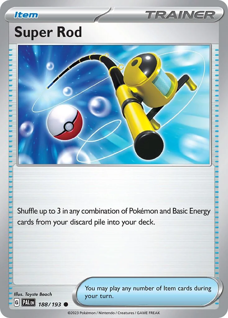 Super Rod 「PLAY_POKEMON_PRIZE_PACK_SERIES_FIVE 188/193」「EN」