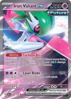 Iron Valiant ex 「PLAY_POKEMON_PRIZE_PACK_SERIES_FIVE 089/182」「EN」
