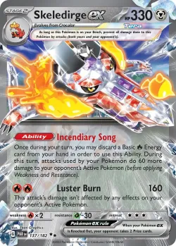 Skeledirge ex 「PLAY_POKEMON_PRIZE_PACK_SERIES_FIVE 137/182」「EN」