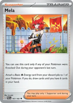 Mela 「PLAY_POKEMON_PRIZE_PACK_SERIES_FIVE 167/182」「EN」