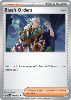 Boss's Orders 「PLAY_POKEMON_PRIZE_PACK_SERIES_FIVE 172/193」「EN」