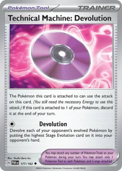 Technical Machine: Devolution 「PLAY_POKEMON_PRIZE_PACK_SERIES_FIVE 177/182」「EN」