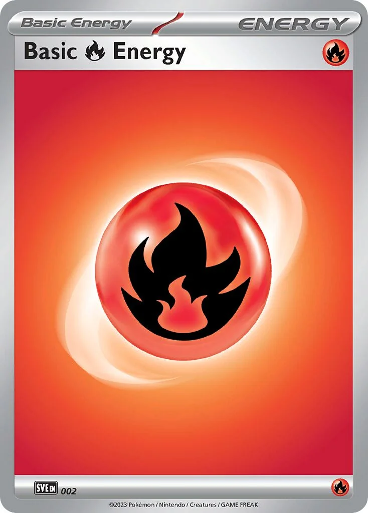 Basic Fire Energy 「PLAY_POKEMON_PRIZE_PACK_SERIES_FOUR 002」「EN」